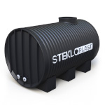 Резервуар из спиральновитой трубы на опорах