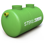 Подземная стеклопластиковая емкость